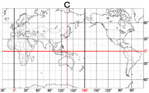 世界地図と緯線・経線（必修まとめ）｜教科の学習